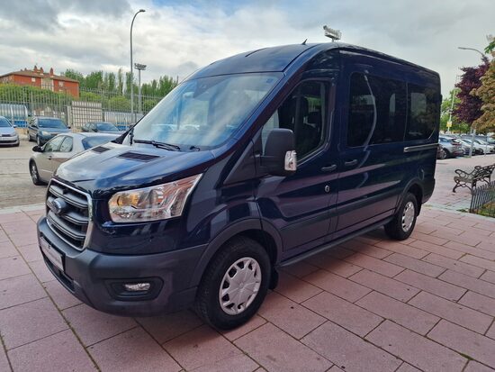 FORD TRANSIT 2.0TDCI 96KW 350 Kombi L2H2 TREND DELANTERA 131CV 8 PLAZAS AÑO 2020