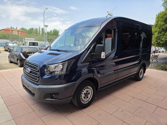 *VENDIDO* FORD TRANSIT 2.0TDCI 96KW 350 Kombi L2H2 TREND DELANTERA 131CV 8 PLAZAS