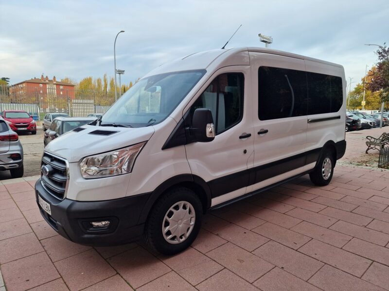 *VENDIDO* FORD TRANSIT 2.0TDCI 96KW 350 L3H2 AMBIENTE DELANTERA 131CV 9 PLAZAS